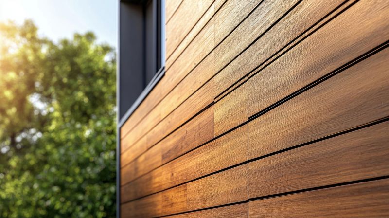 Hardwood Siding Installation detail
